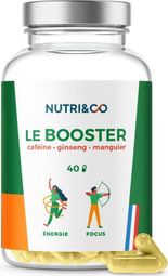 Le Booster - Complexe Energie  Performance et Endurance - 40 gélules