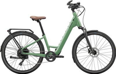 Vélo de Ville Électrique Cannondale Mavaro Neo SL 1 Low Step MicroShift 8V 360 Wh 27.5'' Vert Jade