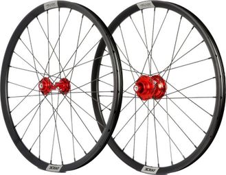 Paire de roues Expert 20 Pride Control V1 Rouge Disc 10mm