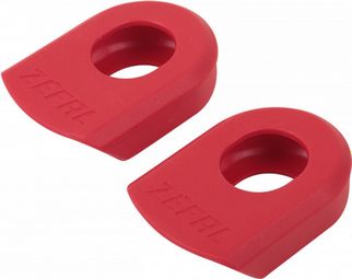 Zefal Crank Armor Protezione pedivelle rossa