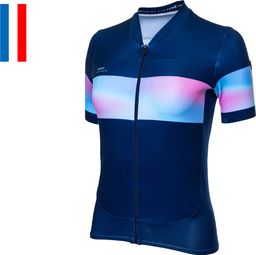 Maillot de manga corta para mujer LeBram Agnès Sunset Navy