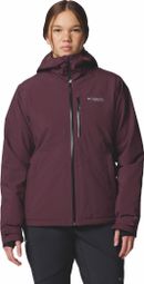 Chaqueta impermeable Columbia Explorer's Edge II para mujer Morado