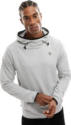 Sweat à capuche fitness homme Challenger Gris Nacré