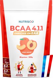 BCAA en Poudre 4.1.1 - Saveur Pêche - 228g
