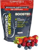 Boisson énergétique isotonique Authentic Nutrition - Booster+ 1500 gr Fruits Rouges