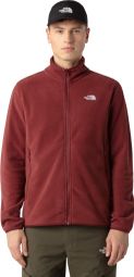 The North Face Glacier Fleece Jas Rood Heren