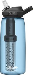 Camelbak Eddy+ filtered water bottle by Lifestraw 1L Blue