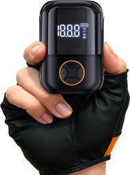Mini pompe/compresseur électrique portable 150 PSI Presta/Schrader avec écran digital-USB-C-165g
