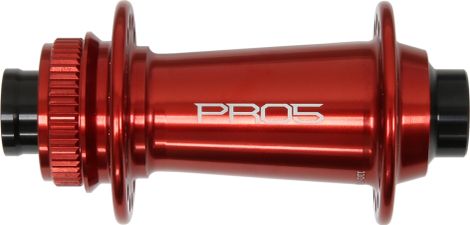 Hope Pro 5 32 Loch Vorderradnabe | Boost 15x110 mm | CenterLock | Rot