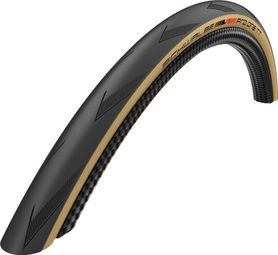 Schwalbe Pro One TT 700 mm Tubeless Ready Soft Triathlon Tire LiteSkin Addix Race Sidewalls Classic-Skin