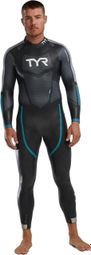 Tyr Hurricane Cat 3 Neoprenanzug Silber/Blau/Pink Herren