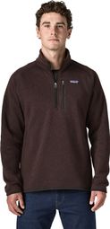 Polaire Patagonia Better Sweater 1/4 Zip Marron Homme