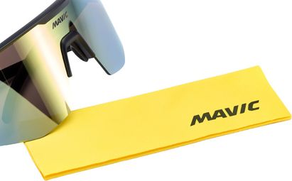 Toallita de microfibra amarilla para gafas Mavic