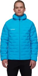 Heren Mammut Sender In capuchonjas Blauw