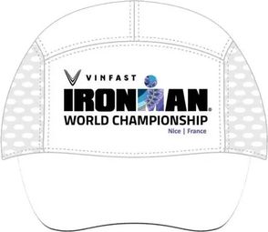 Ironman Wereldkampioenschap Nice 2024 Event Tech Cap Wit