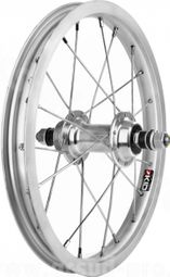 Roue City 650x35b Alu Arrière Avec Moyeu Alu Axe Plein - 7/6/5v - Neuf Sans écrous