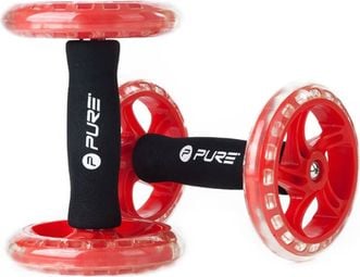 Pure2Improve Roues d'entraînement 2 pcs Rouge