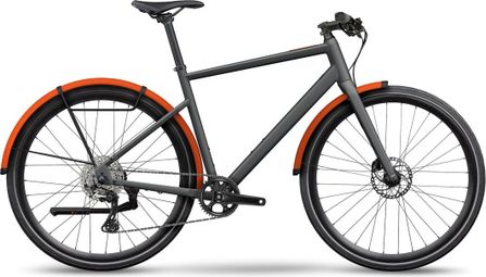BMC 257 AL Four Stadsfiets Shimano Deore 11S 700 mm Powder Metallic Grijs 2023