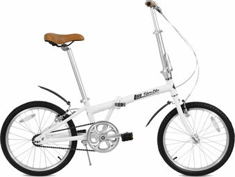 FabricBike Folding - Vélo pliant 20  Space White (garde-boue)