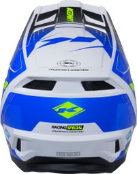 Casque Integral Kenny Performance Bleu/Blanc — vue 3