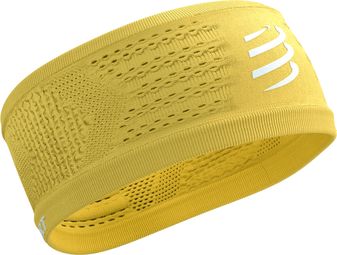 Compressport On/Off Headband Yellow