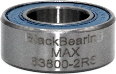 Black Bearing 63800-2RS Max 10 x 19 x 7 mm