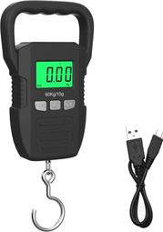 Balance d'atelier vélo suspendue numérique LCD 60 kg / 10 g – Crochet inox  batterie et USB