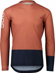 Poc MTB Pure Pink/Navy Blue Long Sleeve Jersey