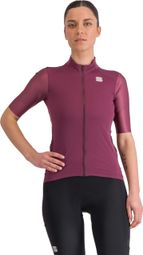 Maillot Manches Courtes Femme Sportful Supergiara Violet