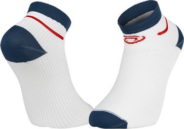 Socken Bv Sport Light Courte Weiß/ Blau