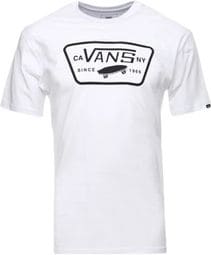 T-Shirt Manches Courtes Vans Full Patch Blanc Homme