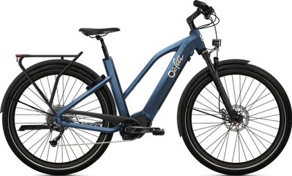 Electric City Bike O2 Feel Vern 7.2 Mid Shimano Alivio 9V 835 Wh 27.5'' Blue