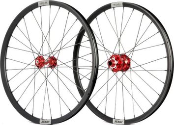 Paire de roues Expert 20 Pride Control V2 Rouge Disc 15mm