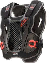 Protector pectoral Alpinestars Bionic Action Negro / Rojo