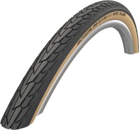 PNEU SCHWALBE ROAD CRUISER 28x1.25/700x35C K-GUARD GREENCOMP. HS484 TWINSKIN RIG. NOIR/MARRON 37-622