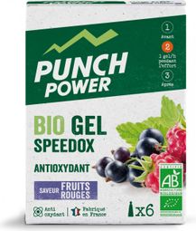Boîte de 6 speedox Punch Power fruits rouges