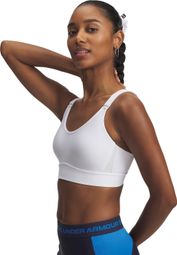 Under Armour Infinity 2.0 Mid Sport-BH für Damen, Weiß