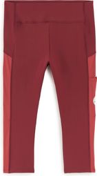 Lagoped Harfang Light Capri Red Women's 3/4 Tights