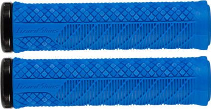 Paire de Grips Lizard Skins Charge Evo Lock-On Bleu Électrique