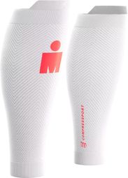 Compressport R2 Oxygen Ironman 2026 Armstulpen, Weiß/Rot