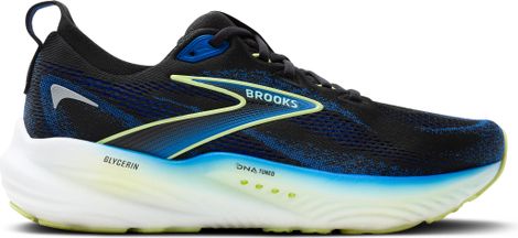 Brooks Glycerin 22 Laufschuhe Schwarz/Blau/Gelb Herren