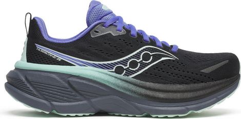 Zapatillas de running Saucony Hurricane 25 Negro/Violeta Mujer