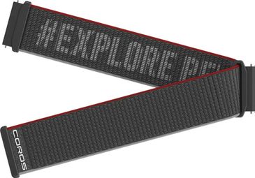 Coros 22 mm Apex 2 Pro / Apex Pro Nylon Band Black