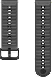 Coros Nomad Uhrenarmband, 24 mm, Silikon, grau