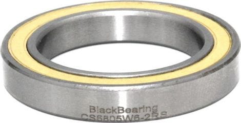 Black Bearing Ceramic 61805-2RS W6 25 x 37 x 6 mm
