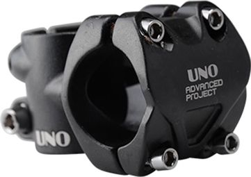 POTENCE ROUTE/VTT AHEAD SET 1''1/8 L45 UNO ALU NOIR MAT ANGLE 0° (CINTRE 31.8)