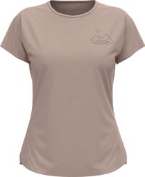 Odlo Ascent 365 Sharp Kurzarmshirt Damen Mauve