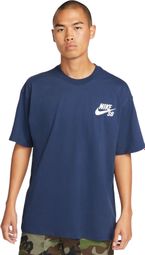 Nike SB Logo Skate T-Shirt Blau