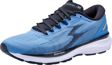 Chaussures de running 361-Nemesis 3 (2E) Denim/Peacock Blue