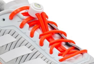 Lacets Elastiques Course Running Confort Optimal en Silicone  - rouge fluo